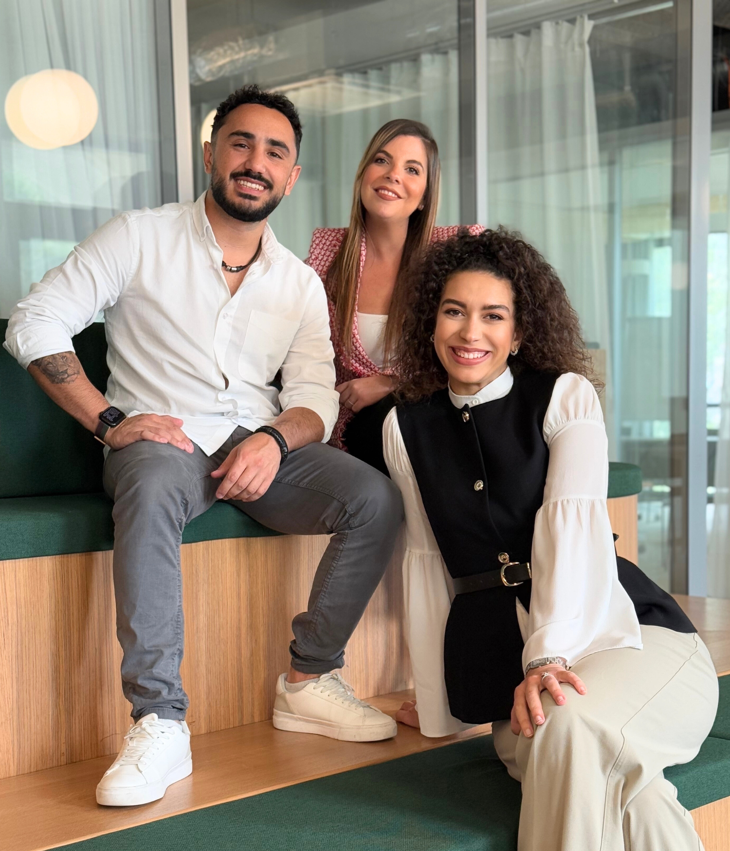 Laurie Carta, Joris Sayah et Soraya Lucas - Fondateurs Ed'Up