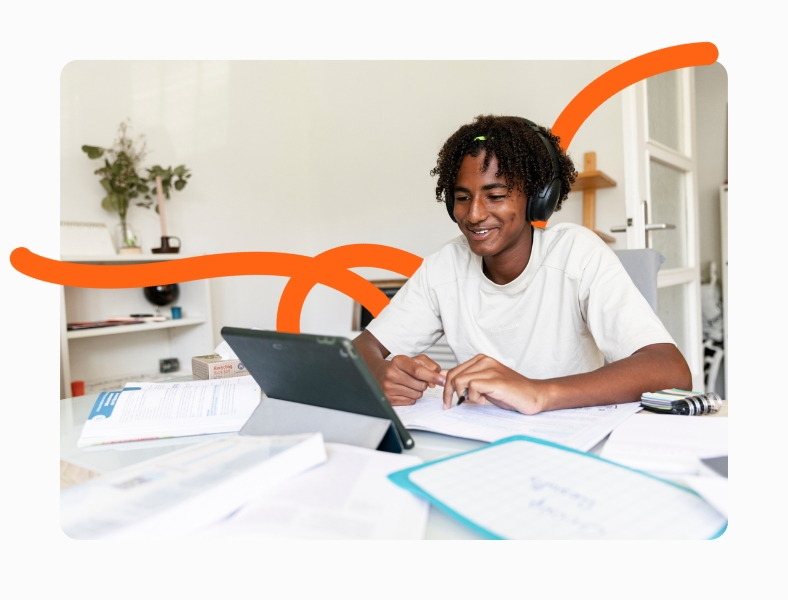 Illustration étudiant en coaching