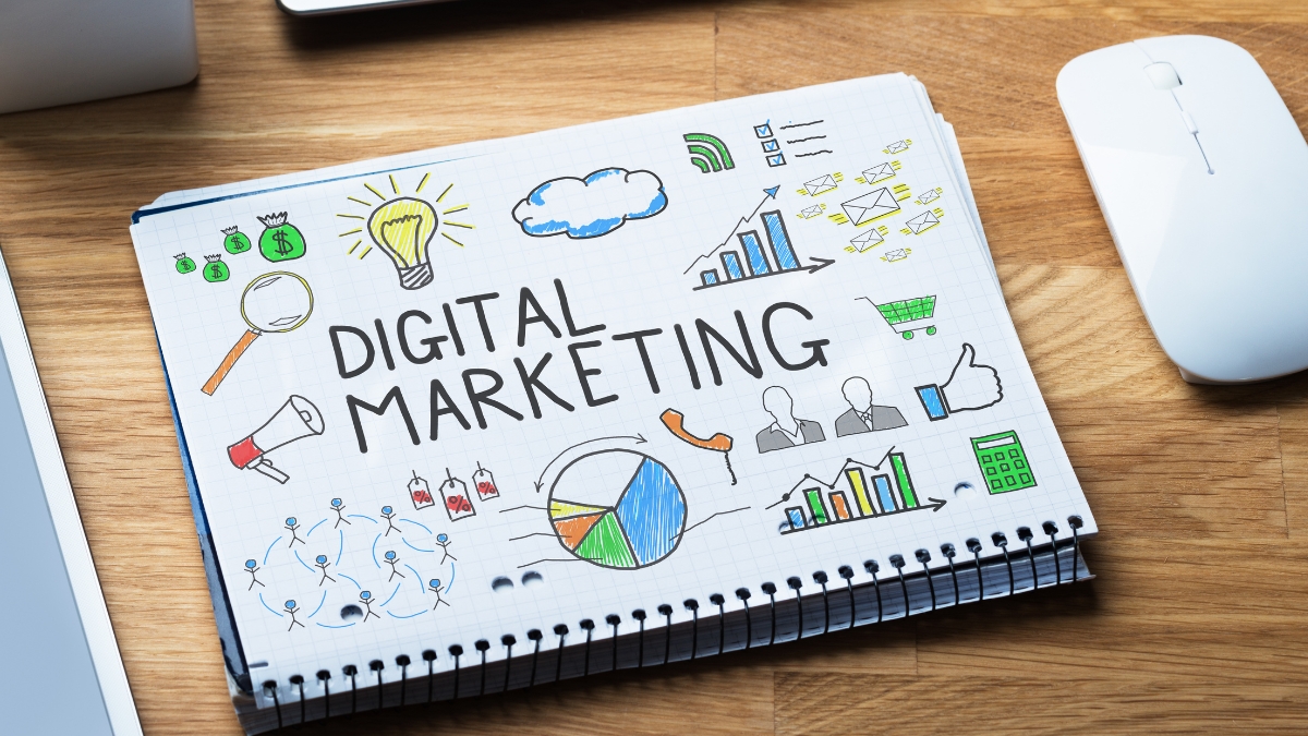 Illustration marketing digital en alternance
