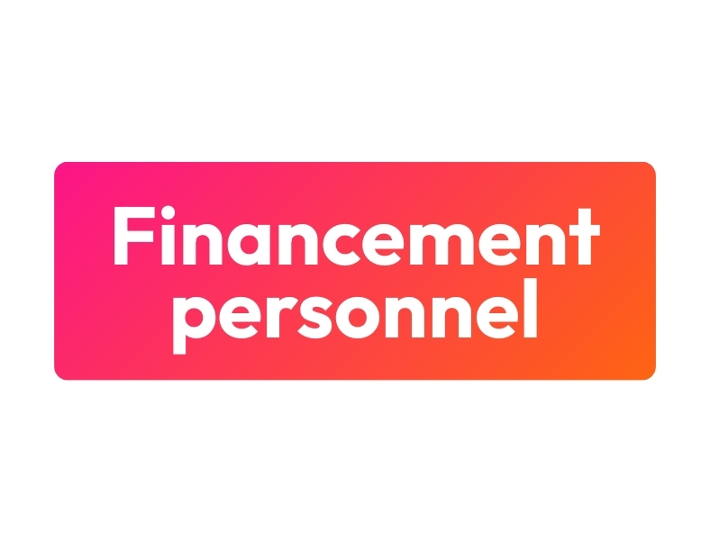 Financement personnel
