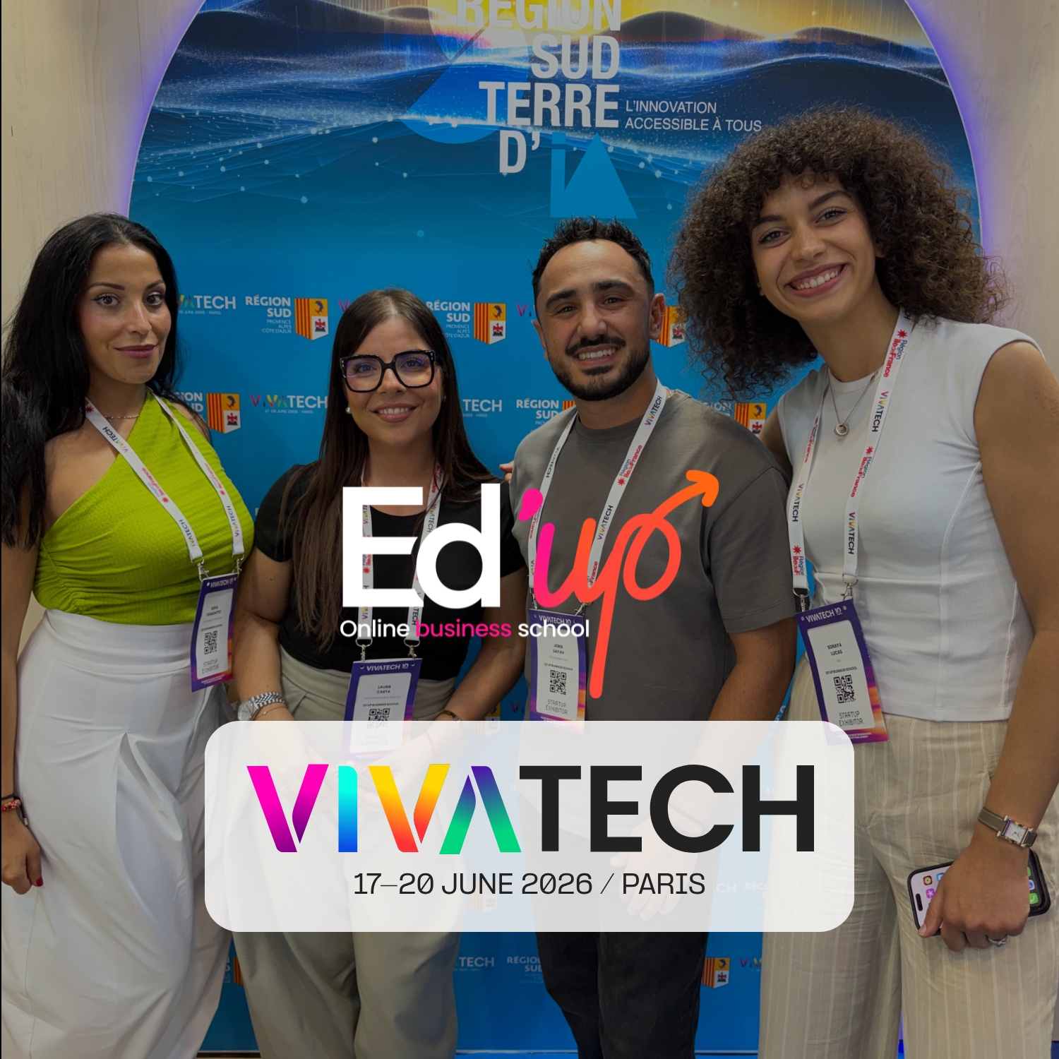 Ed'Up à Vivatech Paris 2026